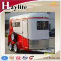 China 2 horse trailer with living quarters